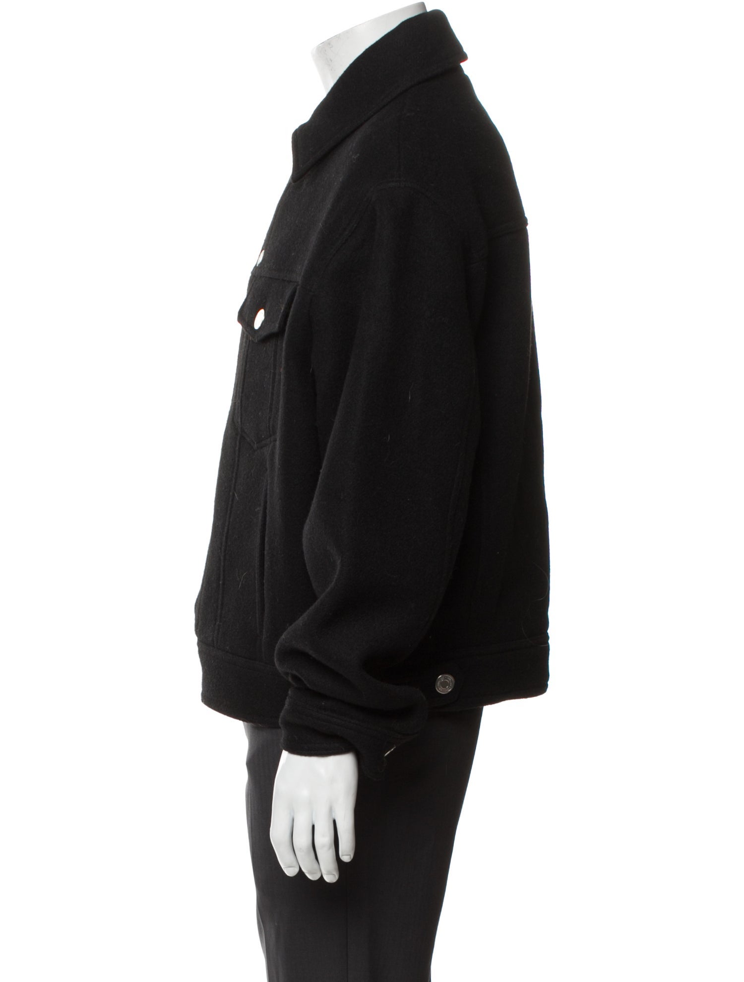 AMI Virgin Wool Trucker Jacket