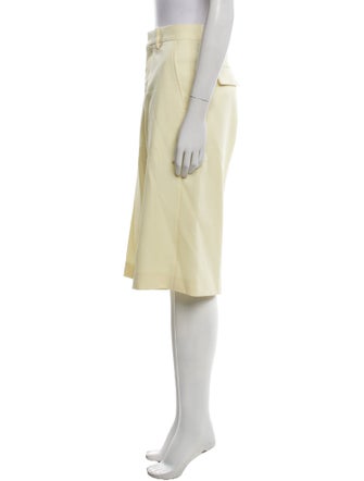 AMI Wool Knee-Length Shorts