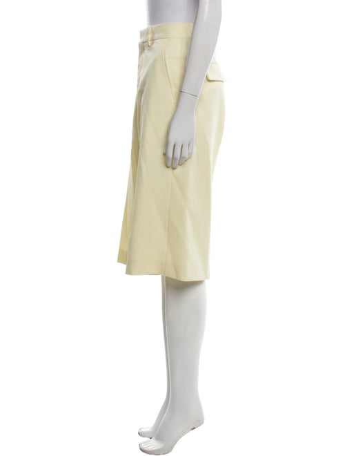 AMI Wool Knee-Length Shorts