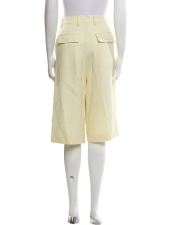 AMI Wool Knee-Length Shorts