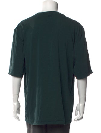 AMI Graphic Print Crew Neck T-Shirt