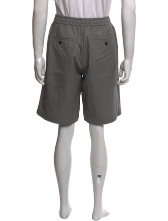 AMI Virgin Wool Jogger Shorts