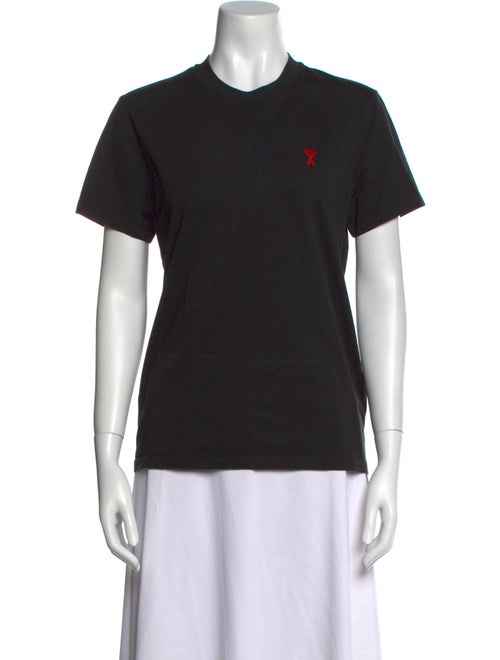 AMI Graphic Print Crew Neck T-Shirt