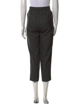 AMI Virgin Wool Straight Leg Pants