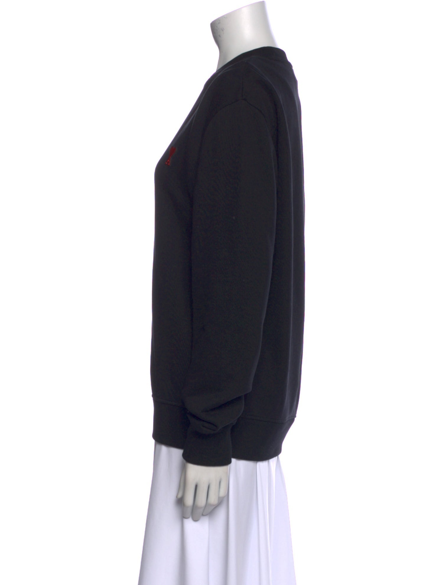 AMI Crew Neck Long Sleeve Sweatshirt