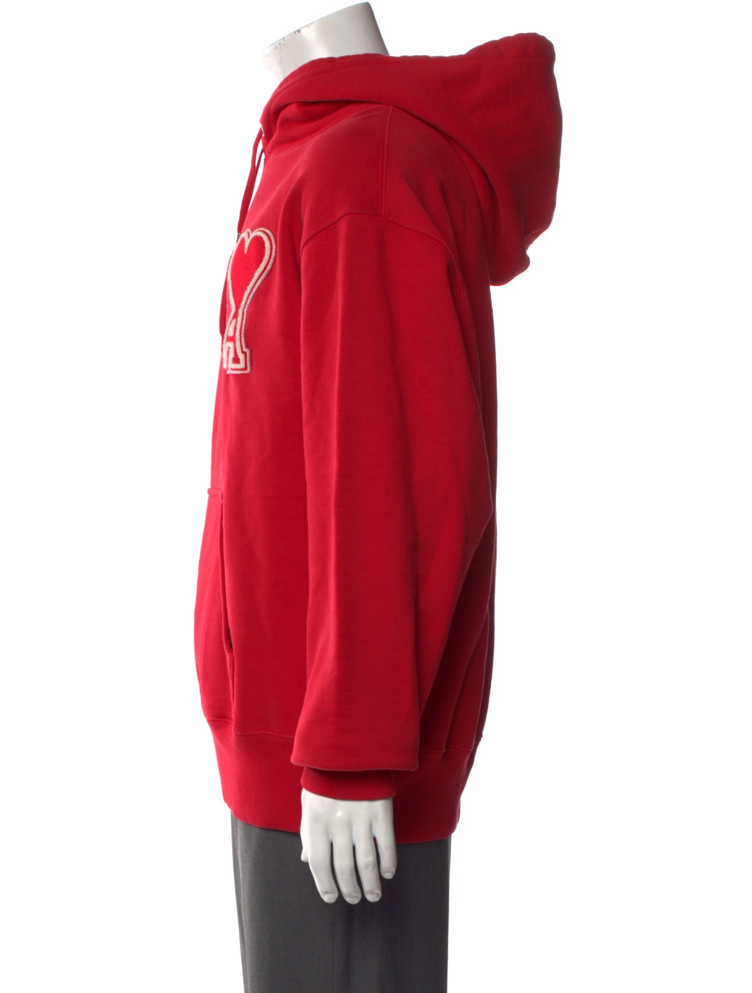 AMI Graphic Print Turtleneck Pullover