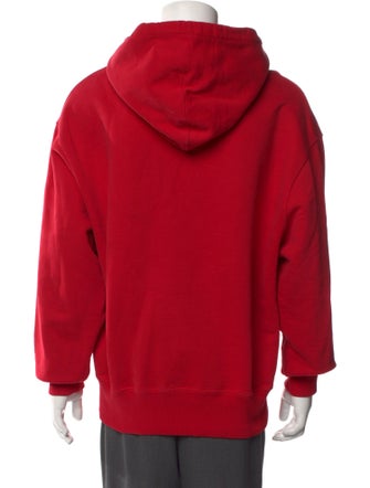 AMI Graphic Print Turtleneck Pullover