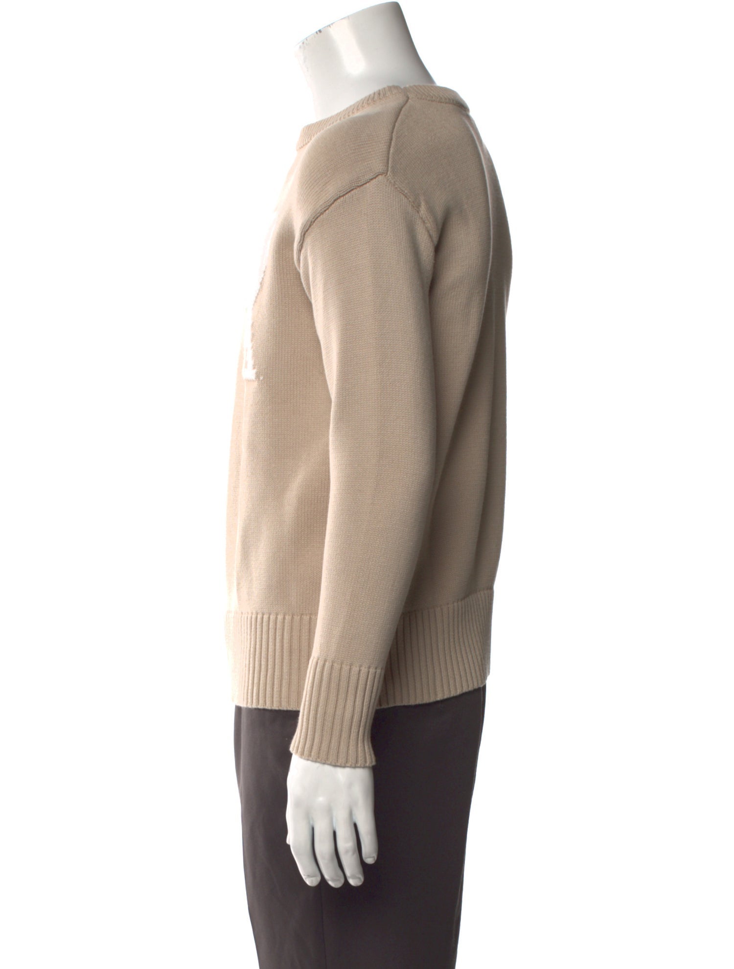 AMI Alexandre Mattiussi Graphic Print Crew Neck Pullover