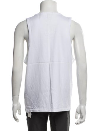 AMI Scoop Neck Sleeveless T-Shirt