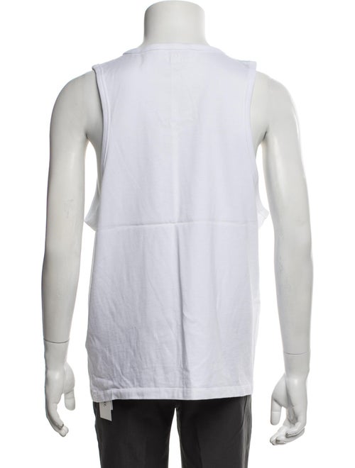 AMI Scoop Neck Sleeveless T-Shirt