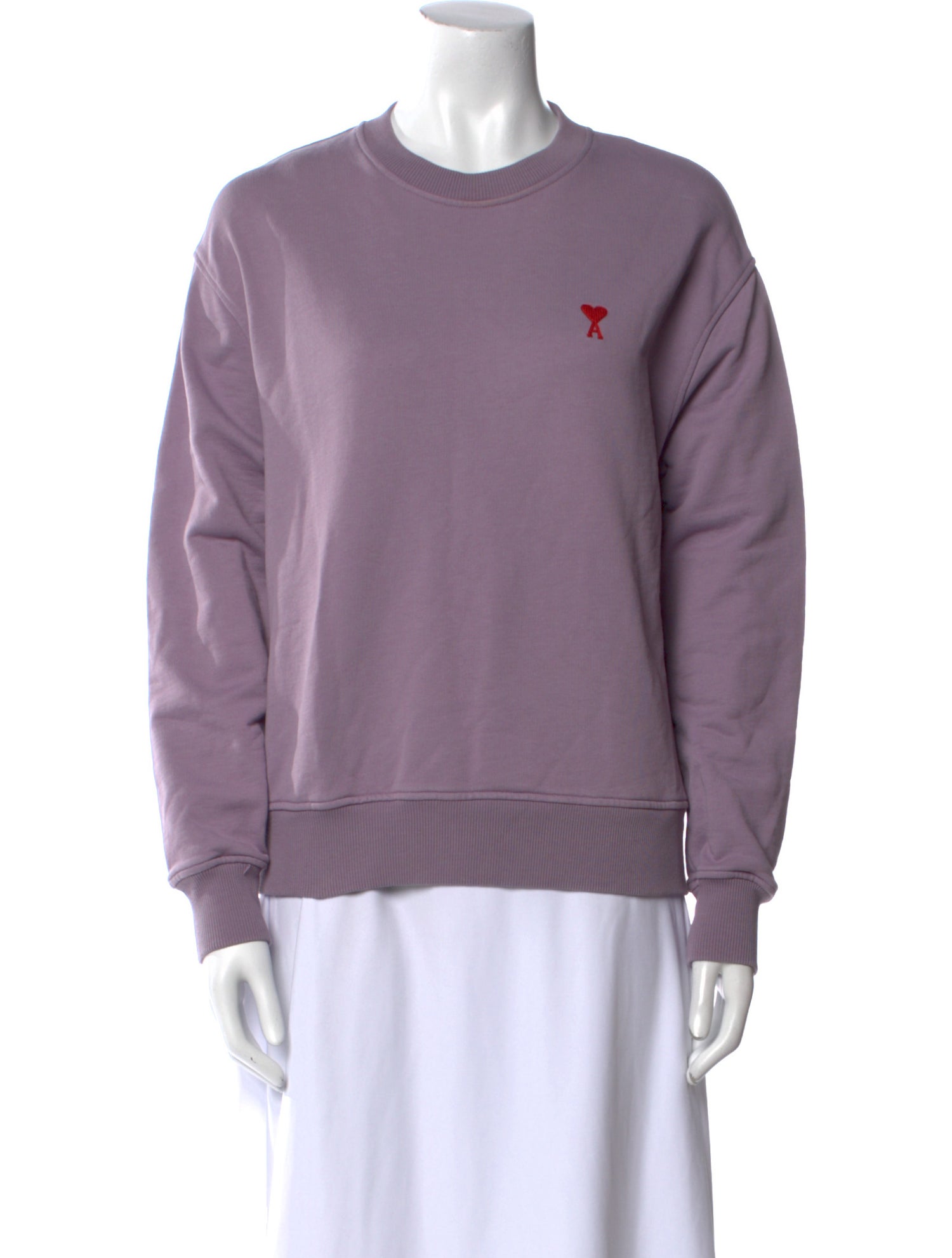 AMI Crew Neck Long Sleeve Sweatshirt