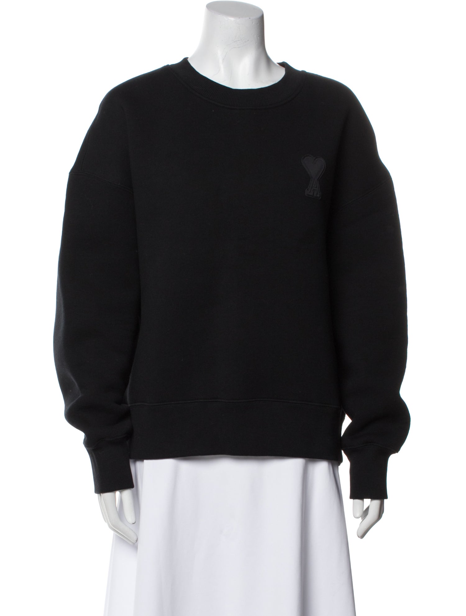 AMI Crew Neck Long Sleeve Sweatshirt
