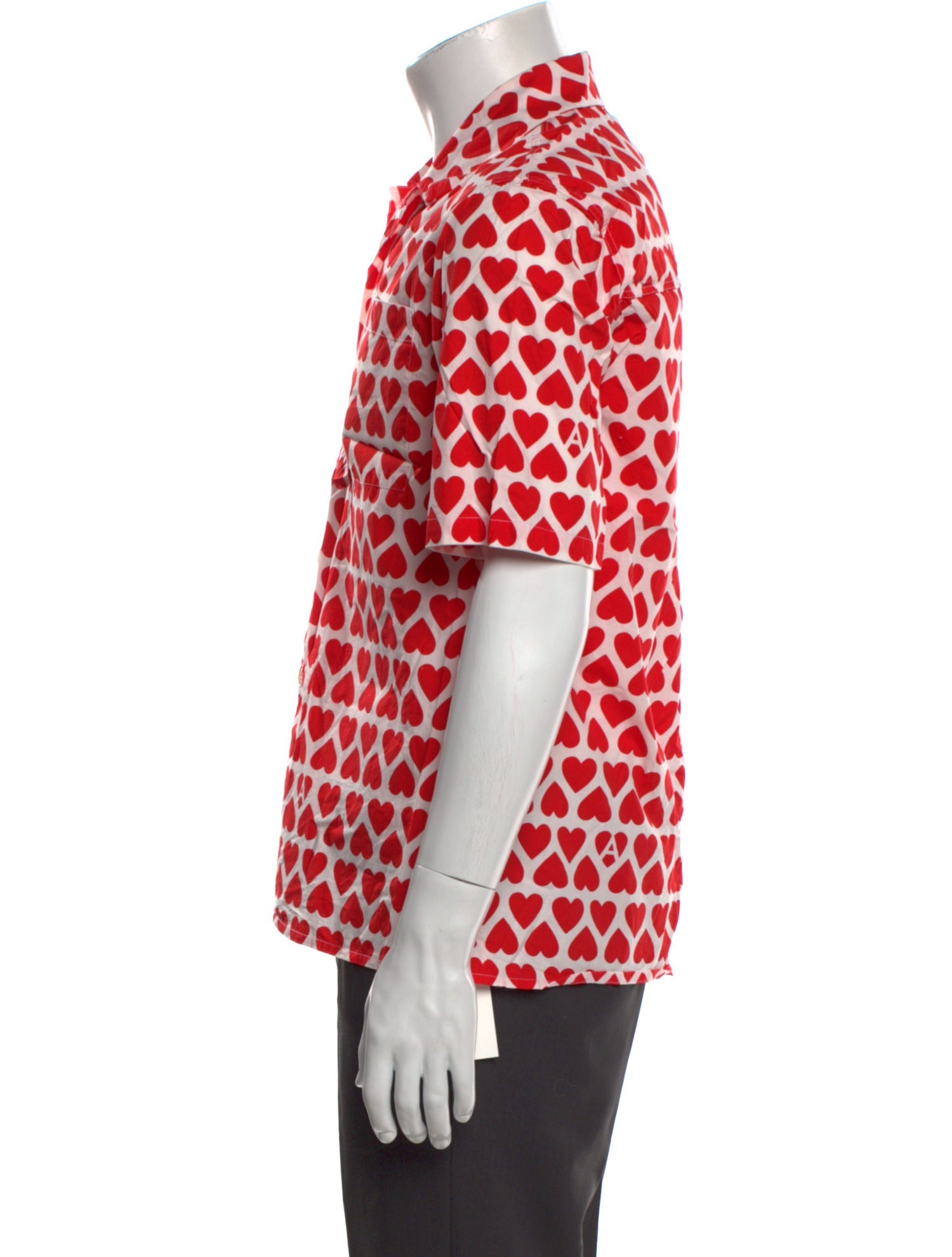 AMI Printed Short Sleeve Shirt