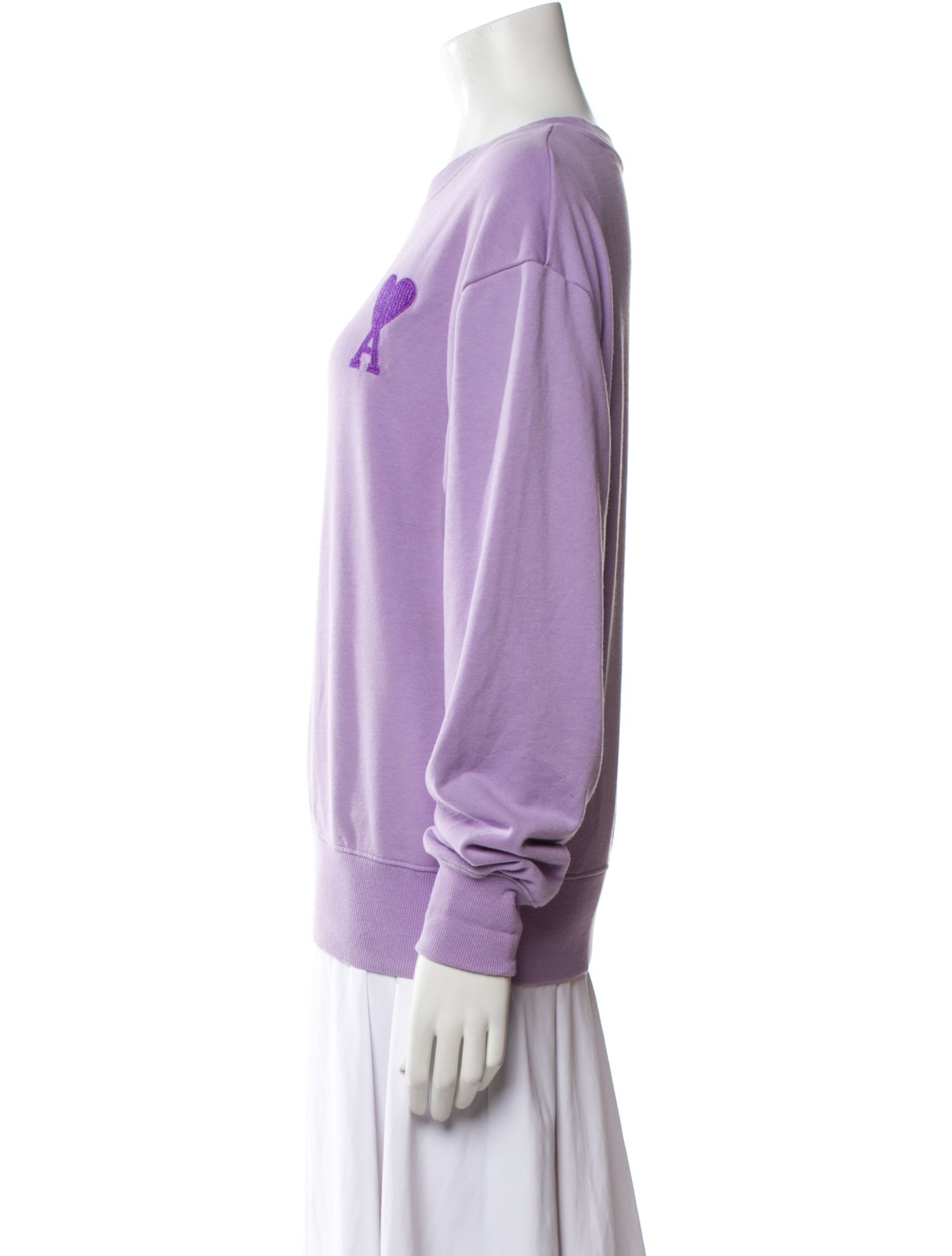 AMI Crew Neck Long Sleeve Sweatshirt