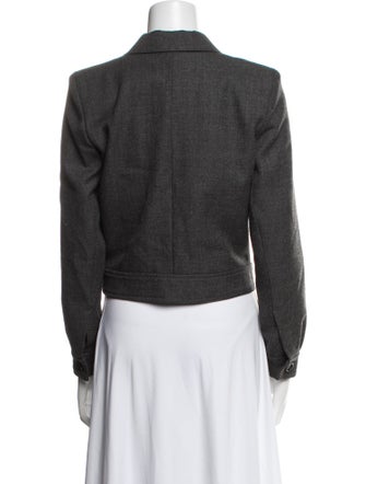 AMI Virgin Wool Biker Jacket