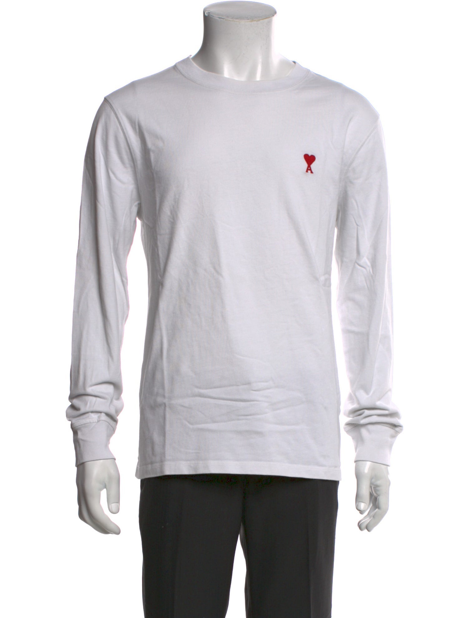 AMI Graphic Print Crew Neck T-Shirt