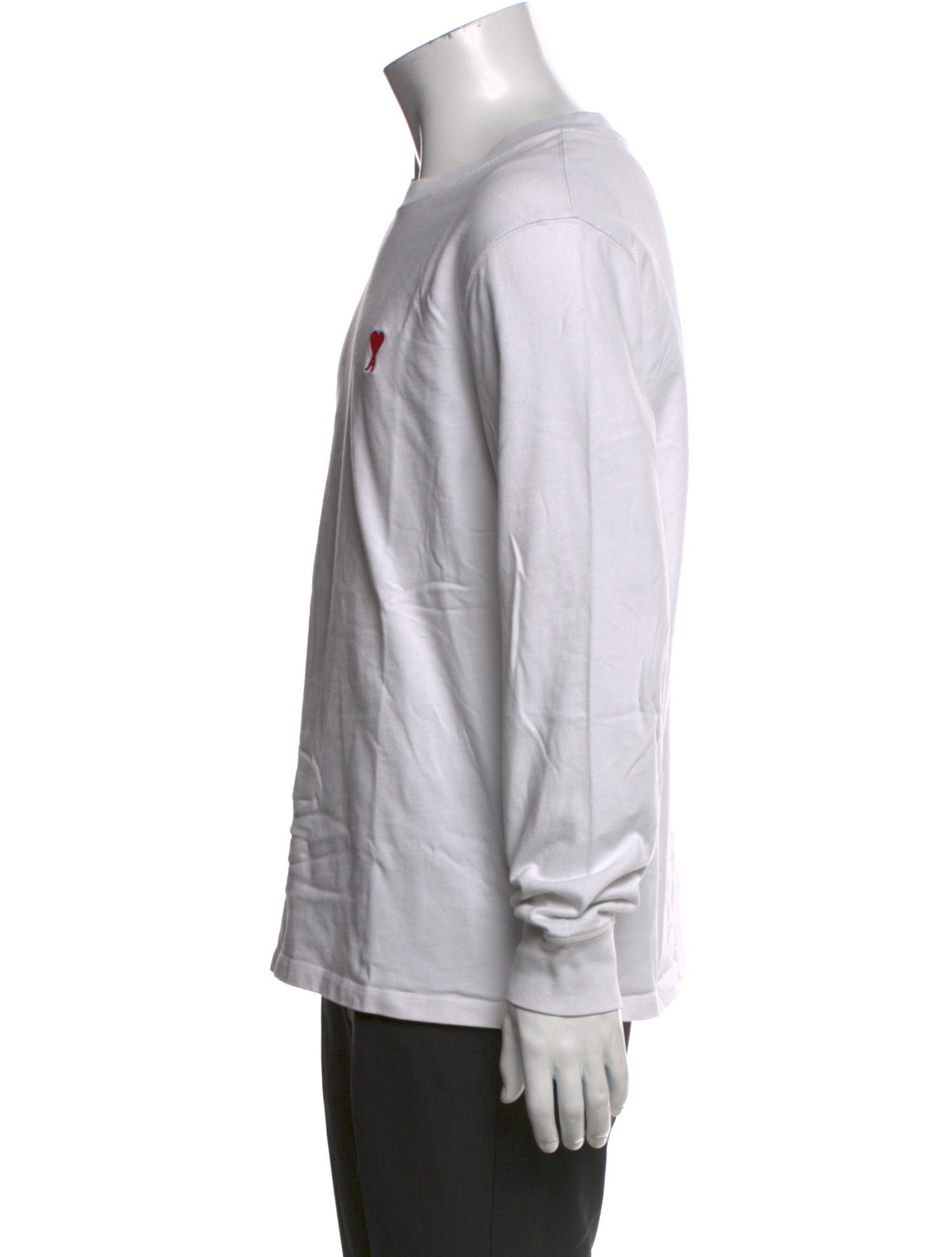 AMI Graphic Print Crew Neck T-Shirt