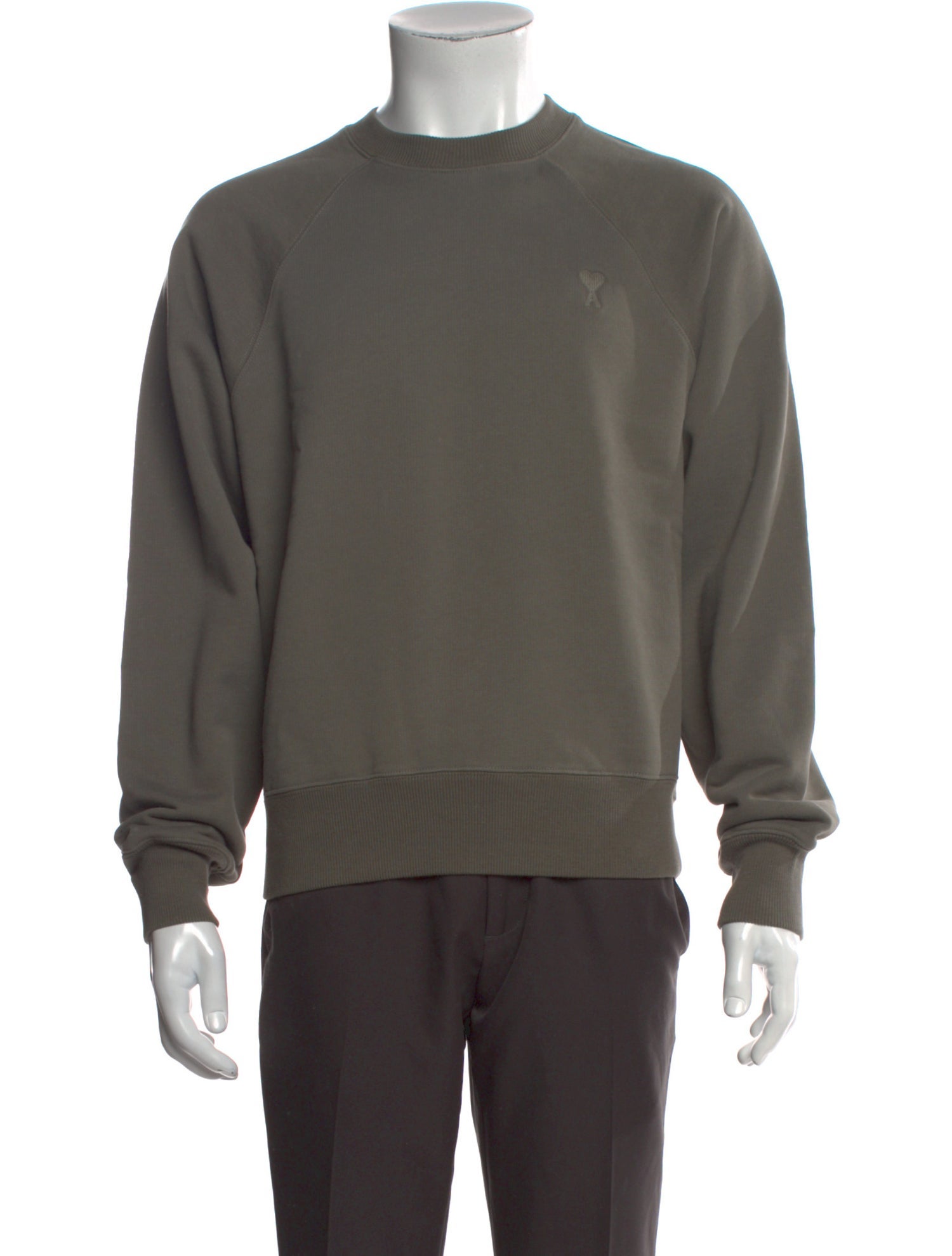 AMI Crew Neck Long Sleeve Pullover