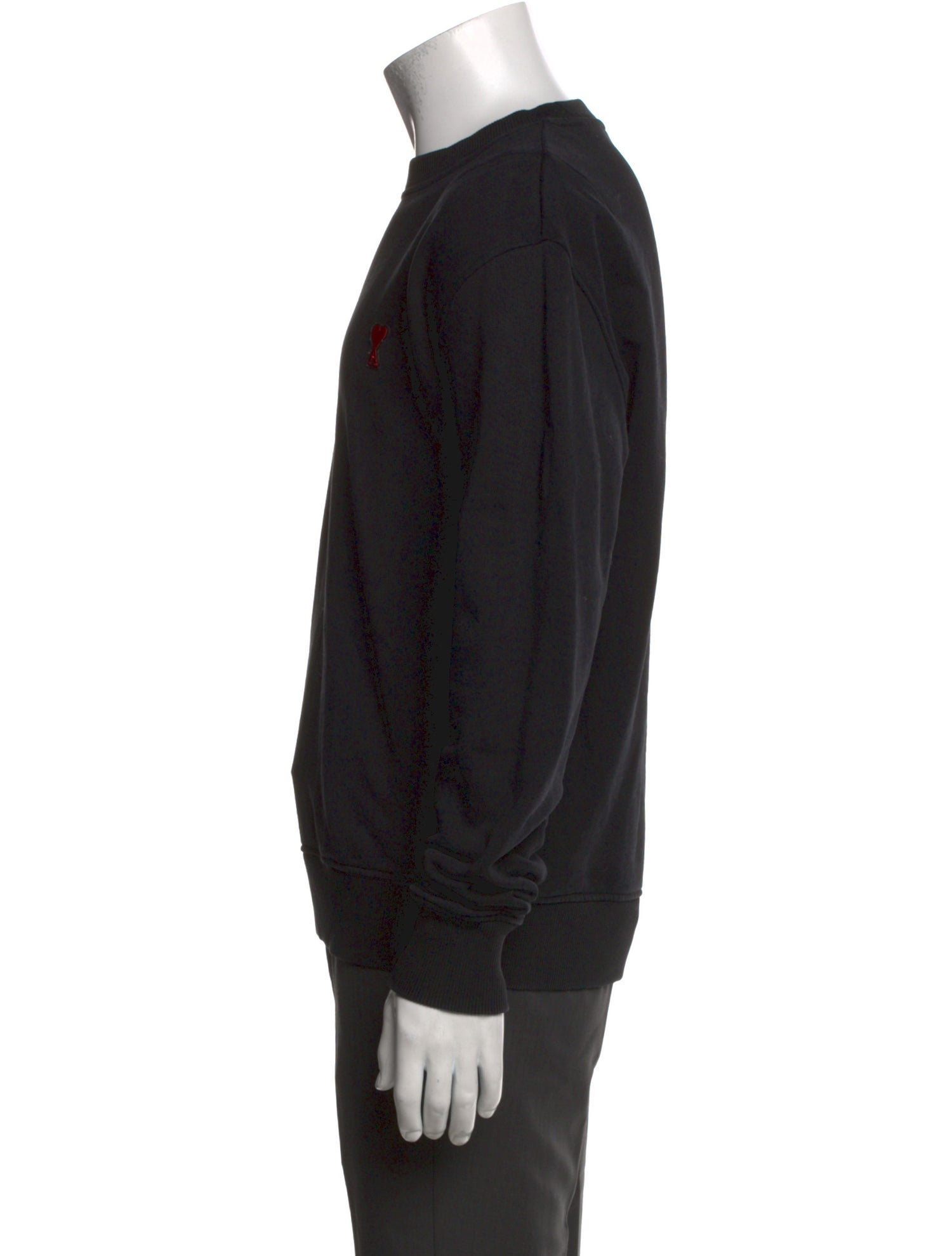 AMI Crew Neck Long Sleeve Sweatshirt