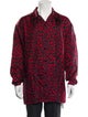 AMI Printed Long Sleeve Dress Shirt
