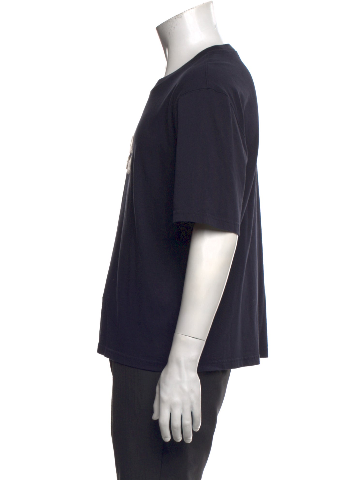 AMI Graphic Print Crew Neck T-Shirt