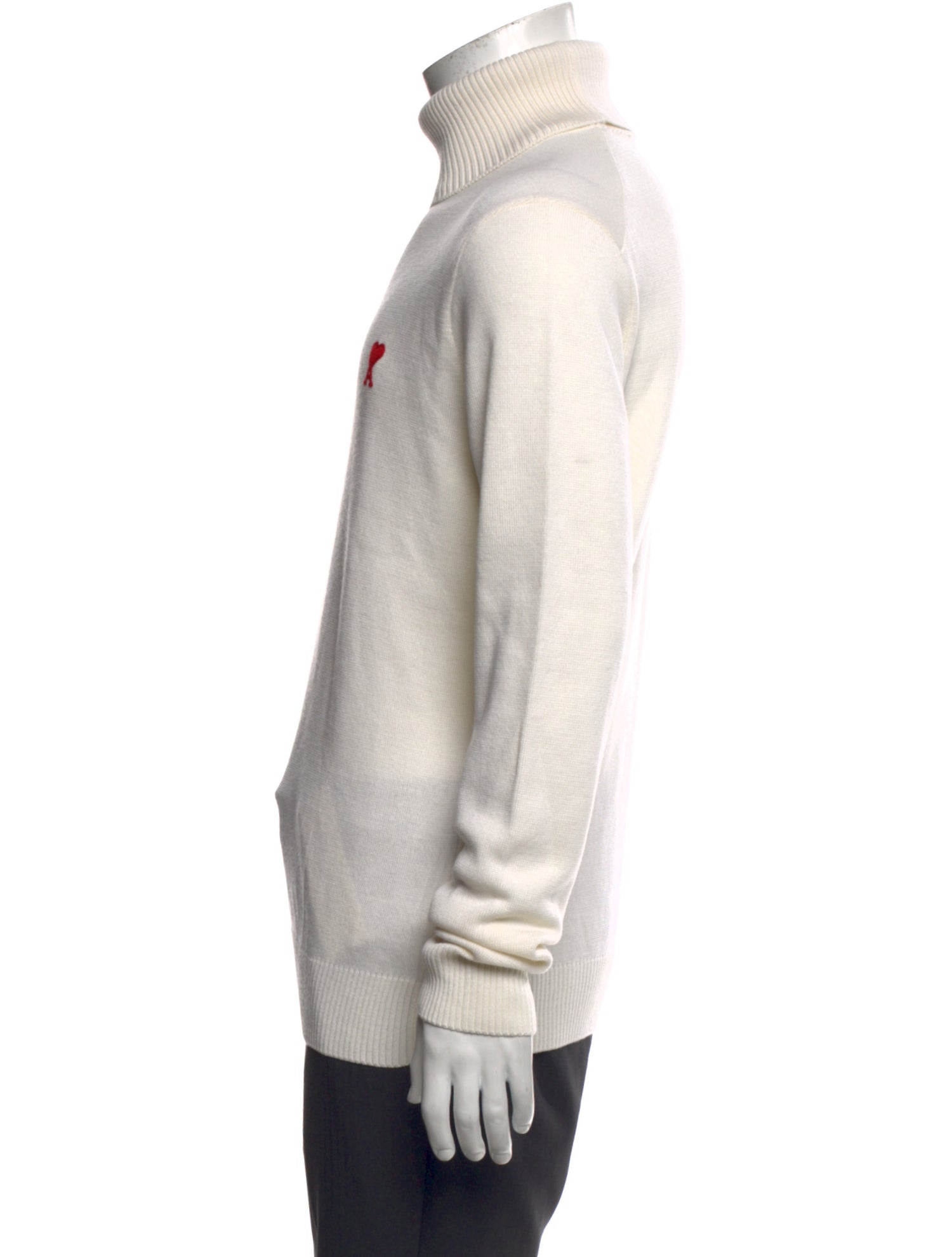 AMI Merino Wool Turtleneck Pullover