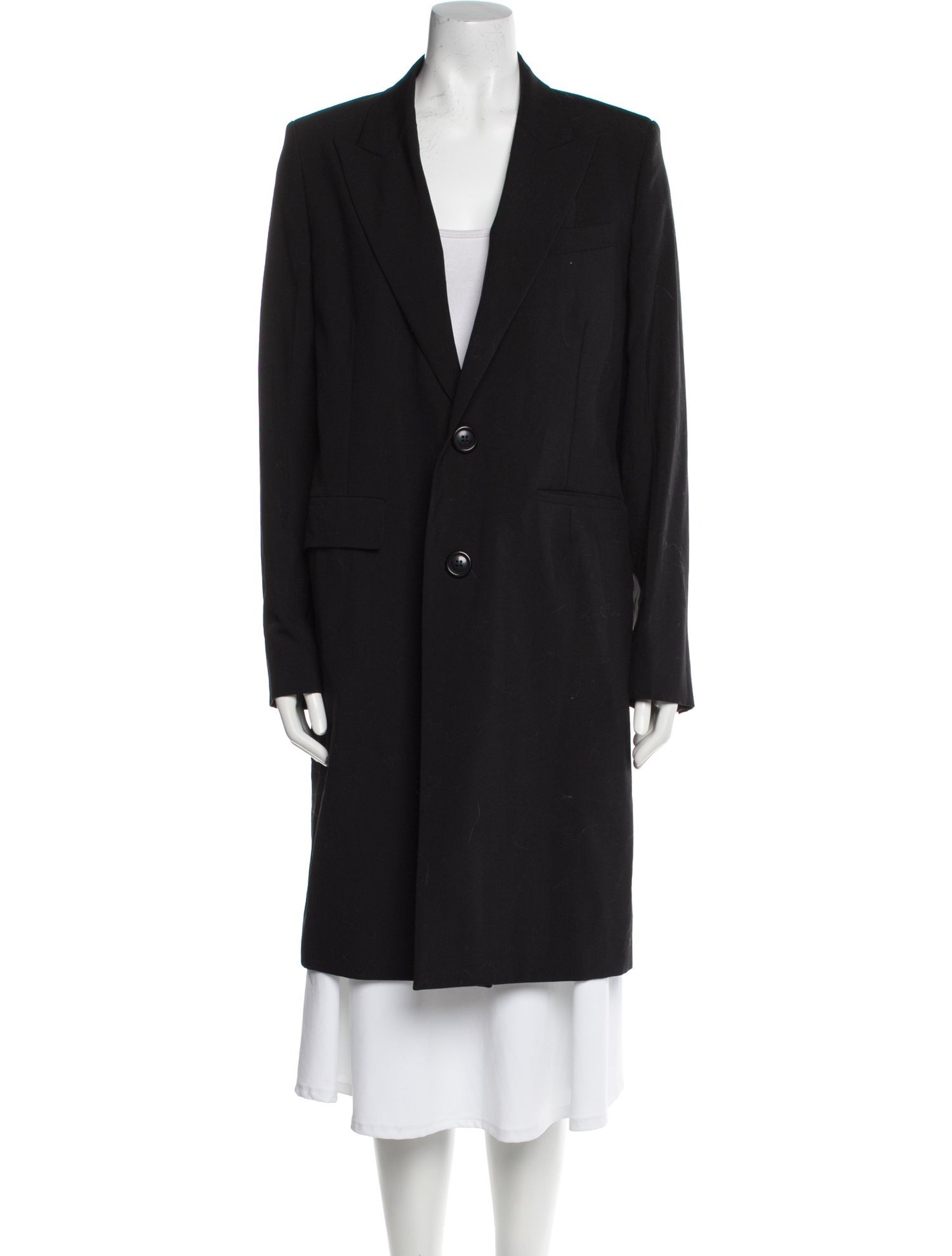 AMI Virgin Wool Peacoat