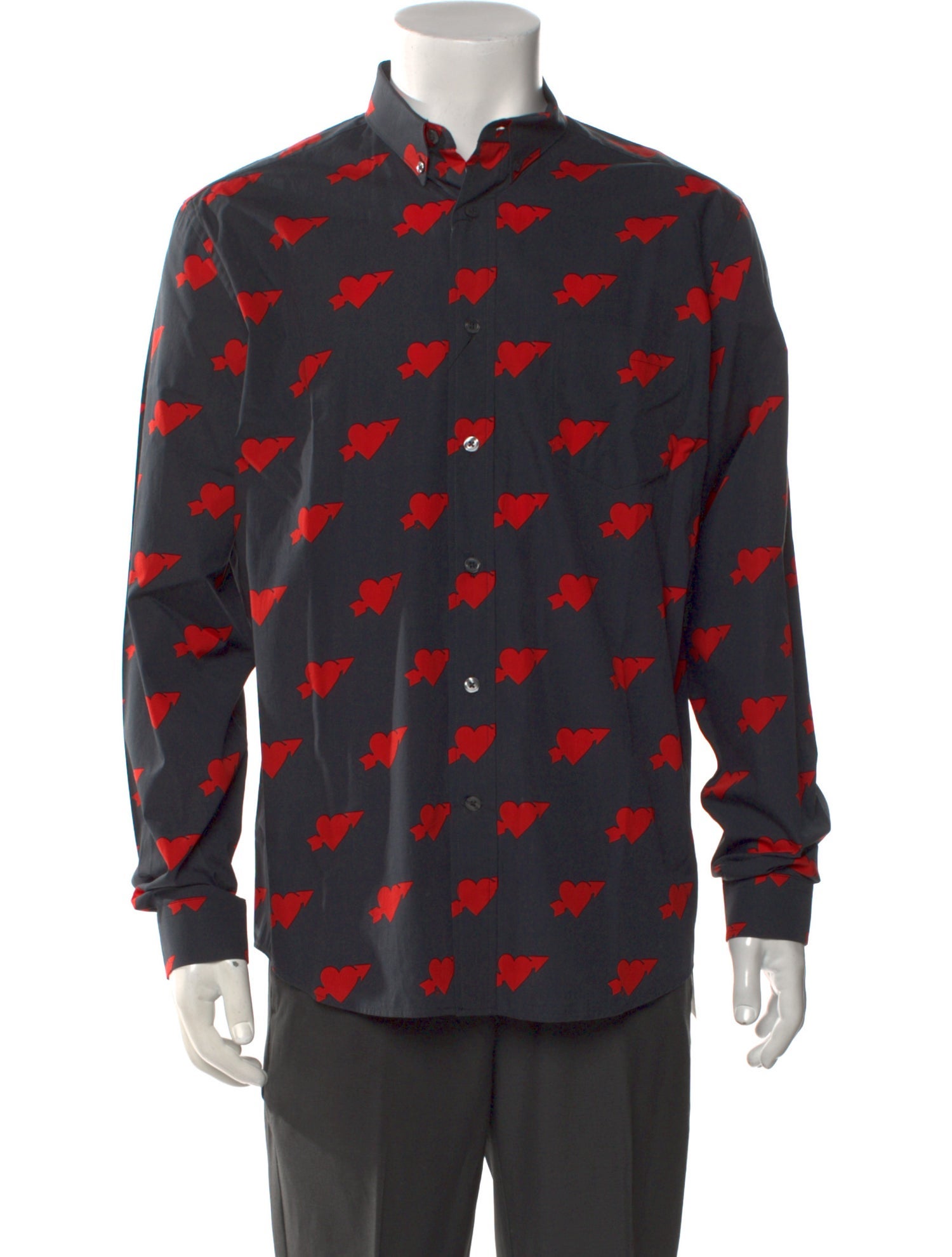 AMI Printed Long Sleeve Shirt w/ Tags