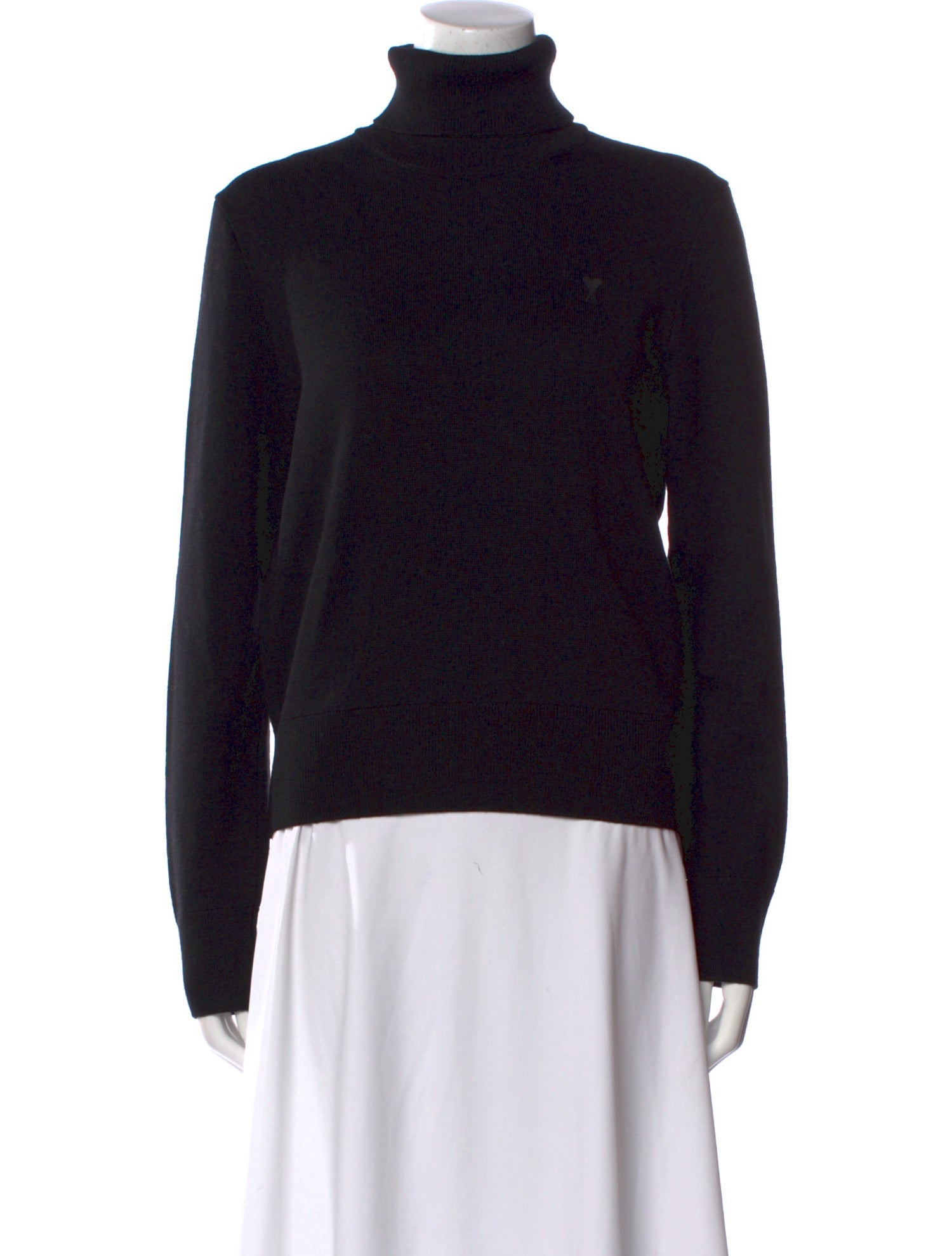 AMI Merino Wool Turtleneck Sweater