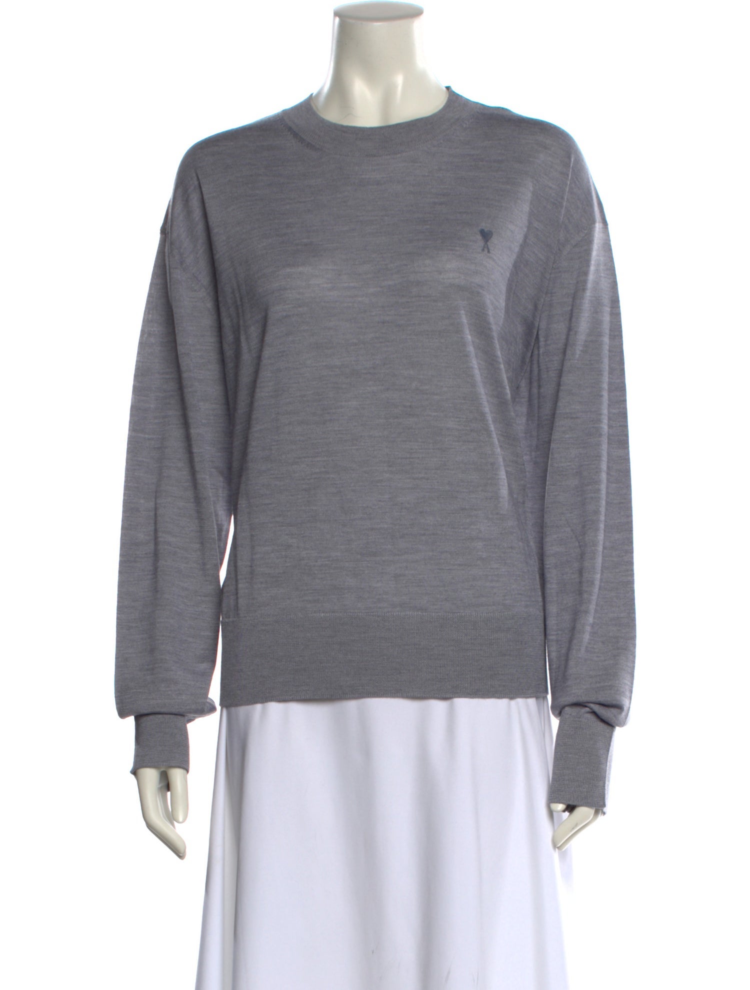 AMI Virgin Wool Crew Neck Sweatshirt w/ Tags