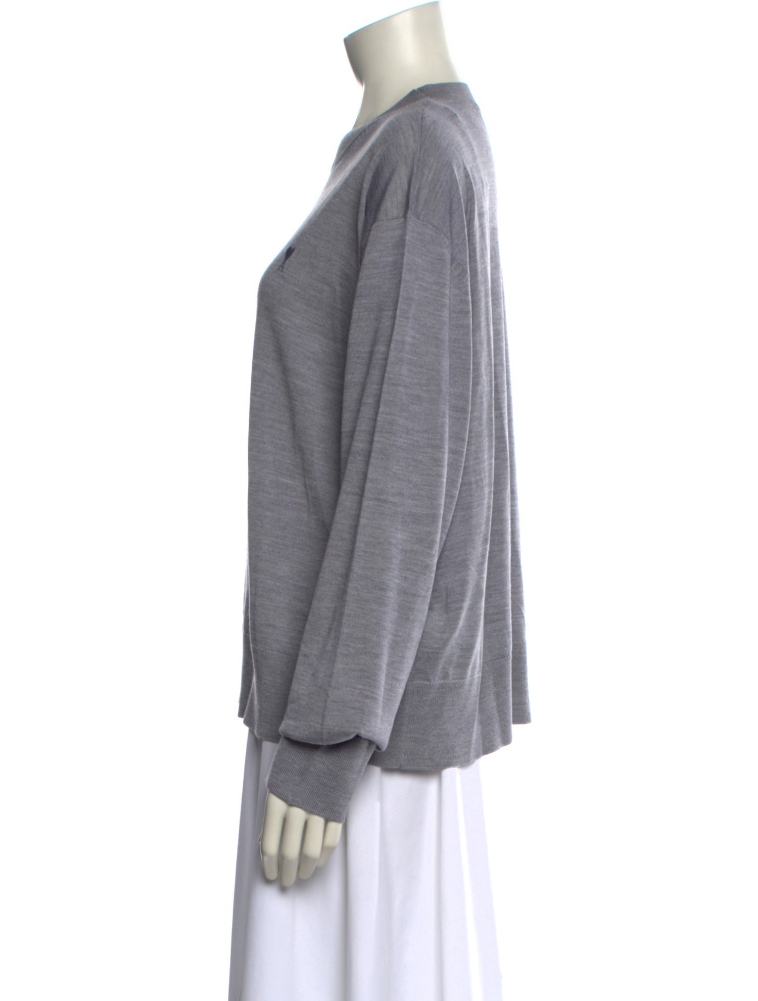 AMI Virgin Wool Crew Neck Sweatshirt w/ Tags