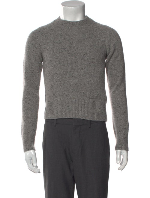 AMI Virgin Wool Crew Neck Pullover