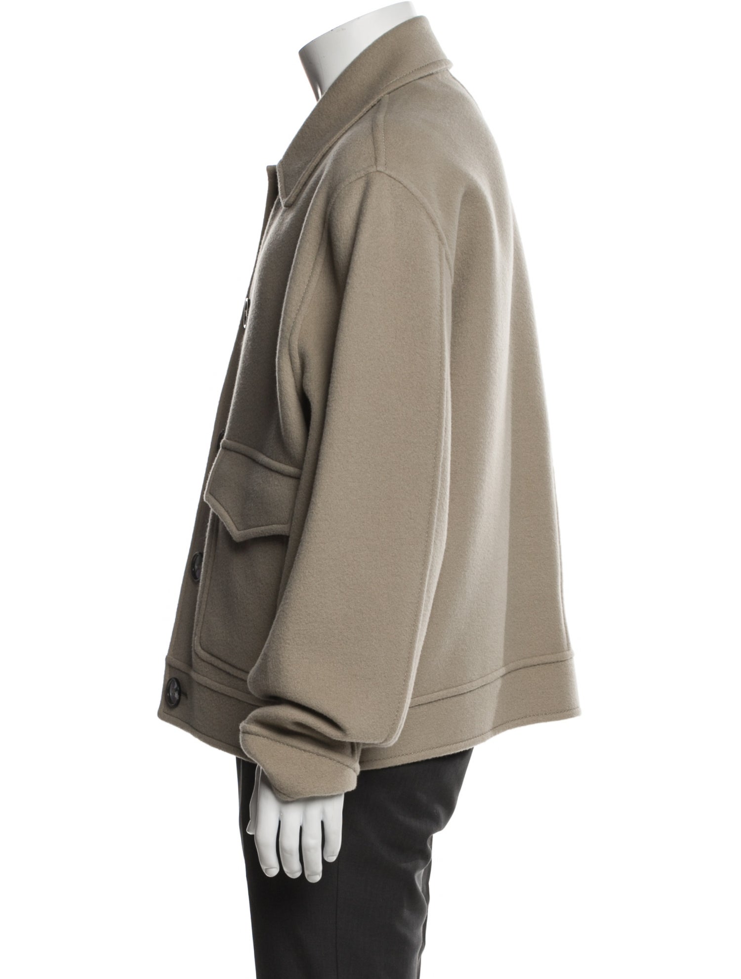 AMI Wool Utility Jacket