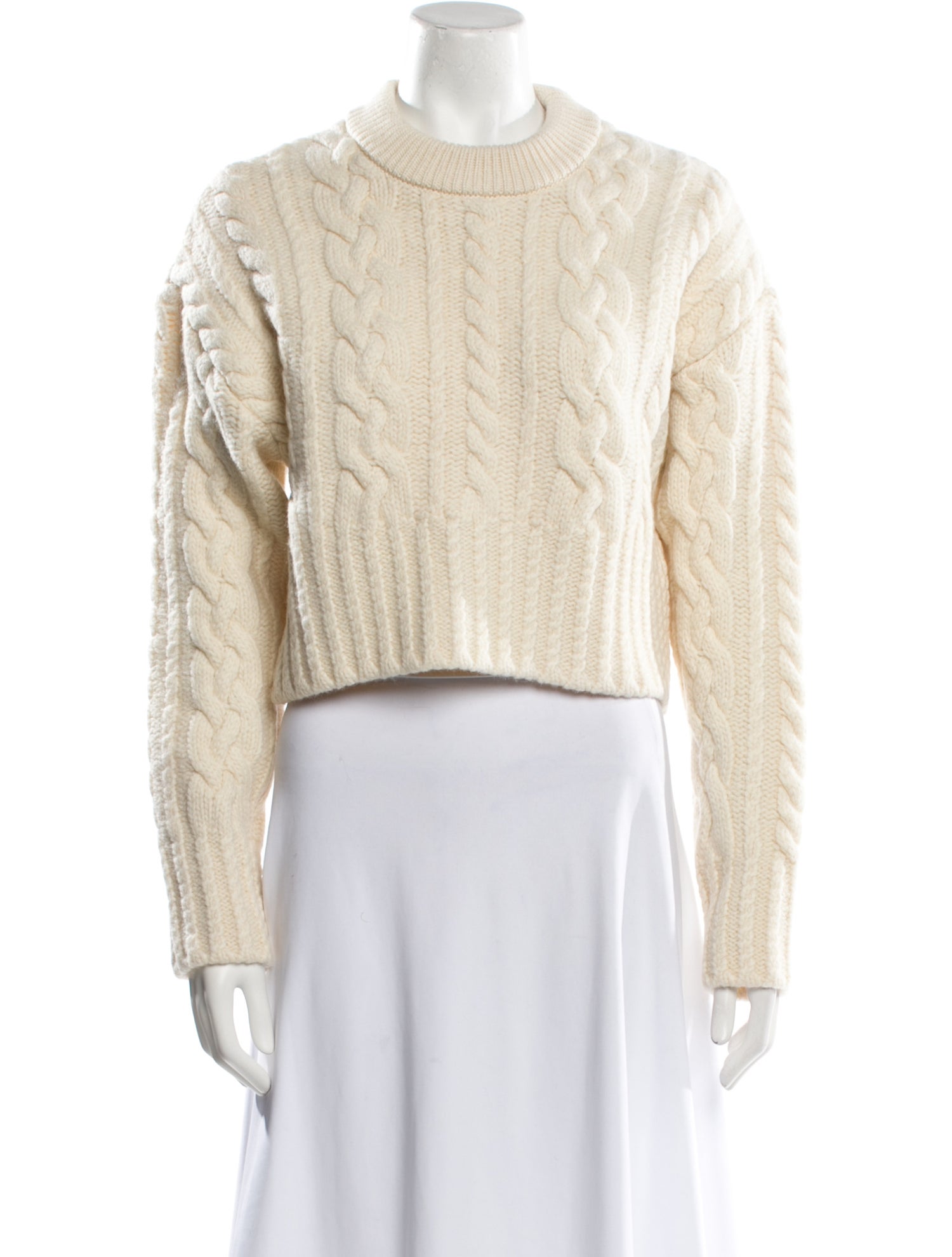 AMI Wool Crew Neck Sweater