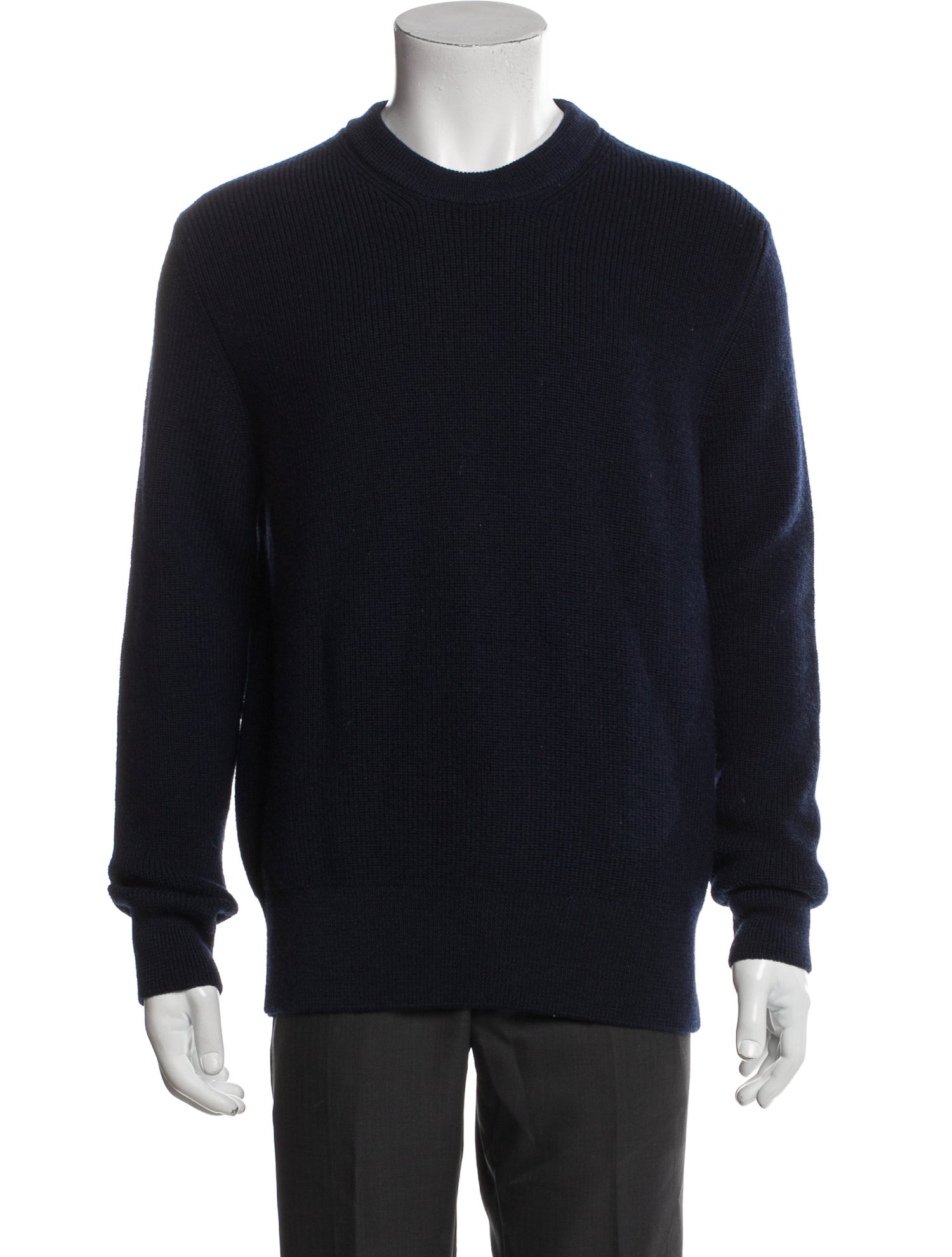 AMI Virgin Wool Crew Neck Pullover