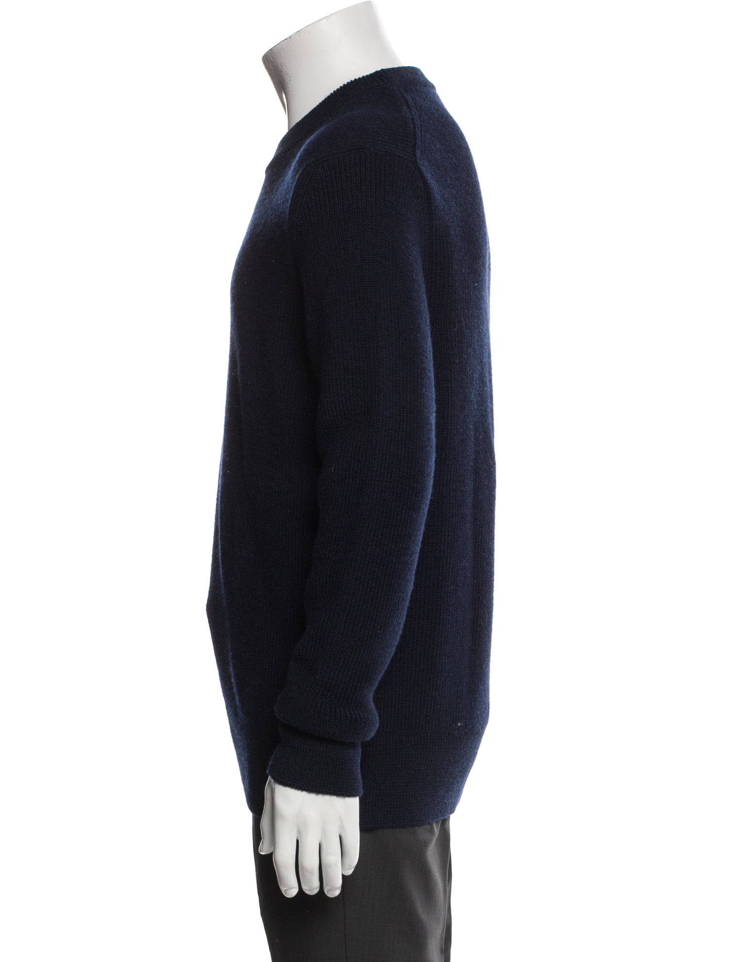AMI Virgin Wool Crew Neck Pullover