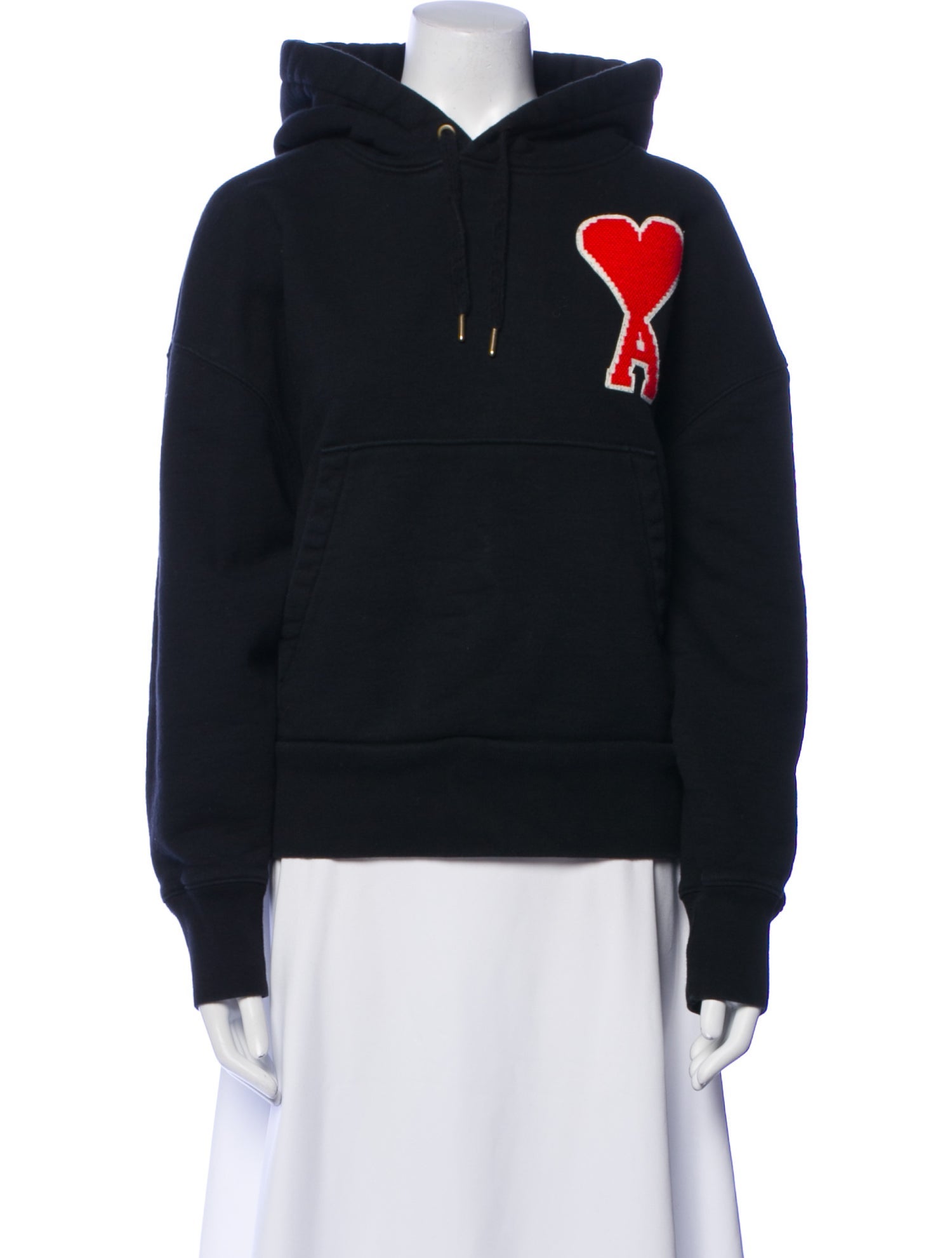 AMI Alexandre Mattiussi Graphic Print Crew Neck Sweatshirt