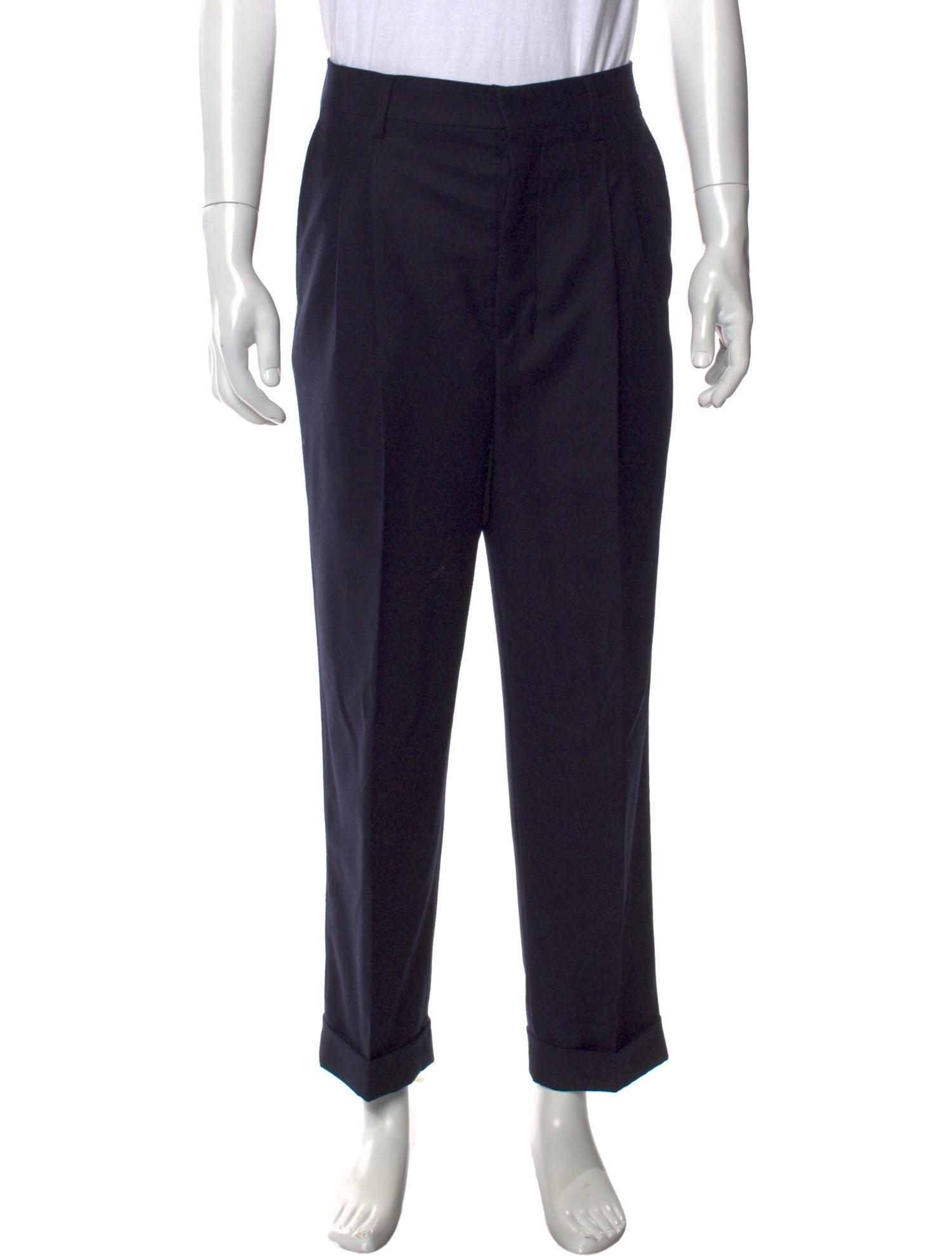 AMI Virgin Wool Dress Pants