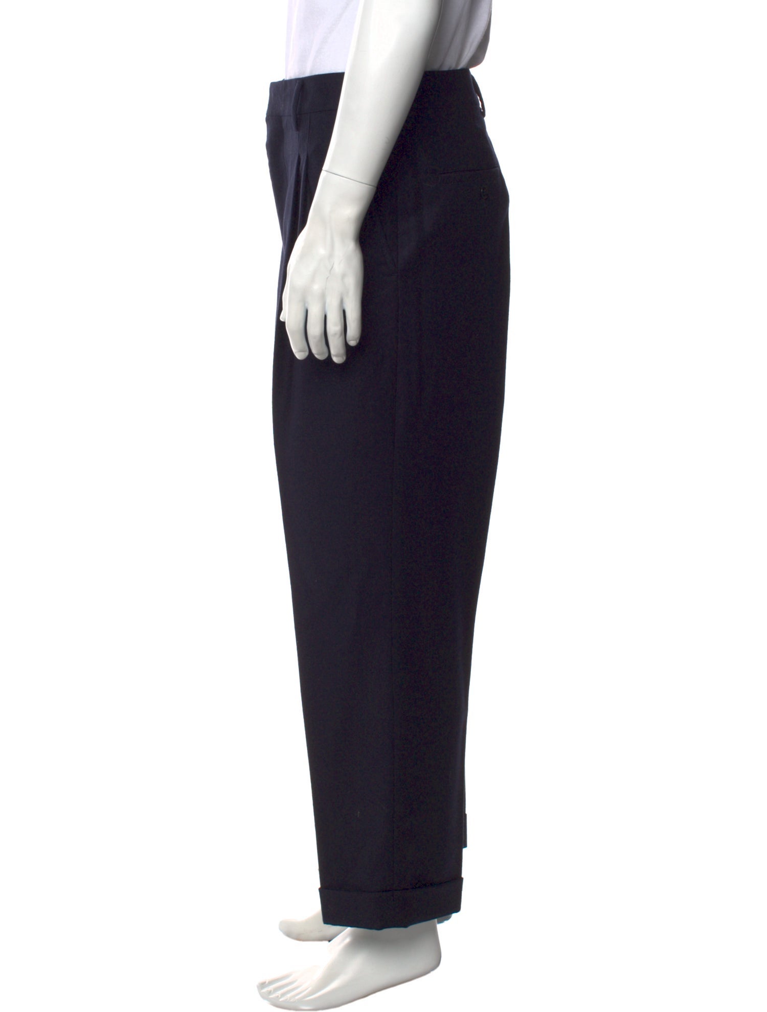 AMI Virgin Wool Dress Pants