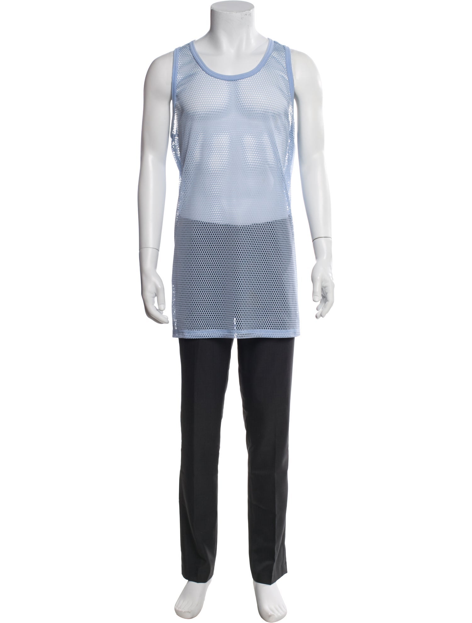 AMI Scoop Neck Sleeveless T-Shirt