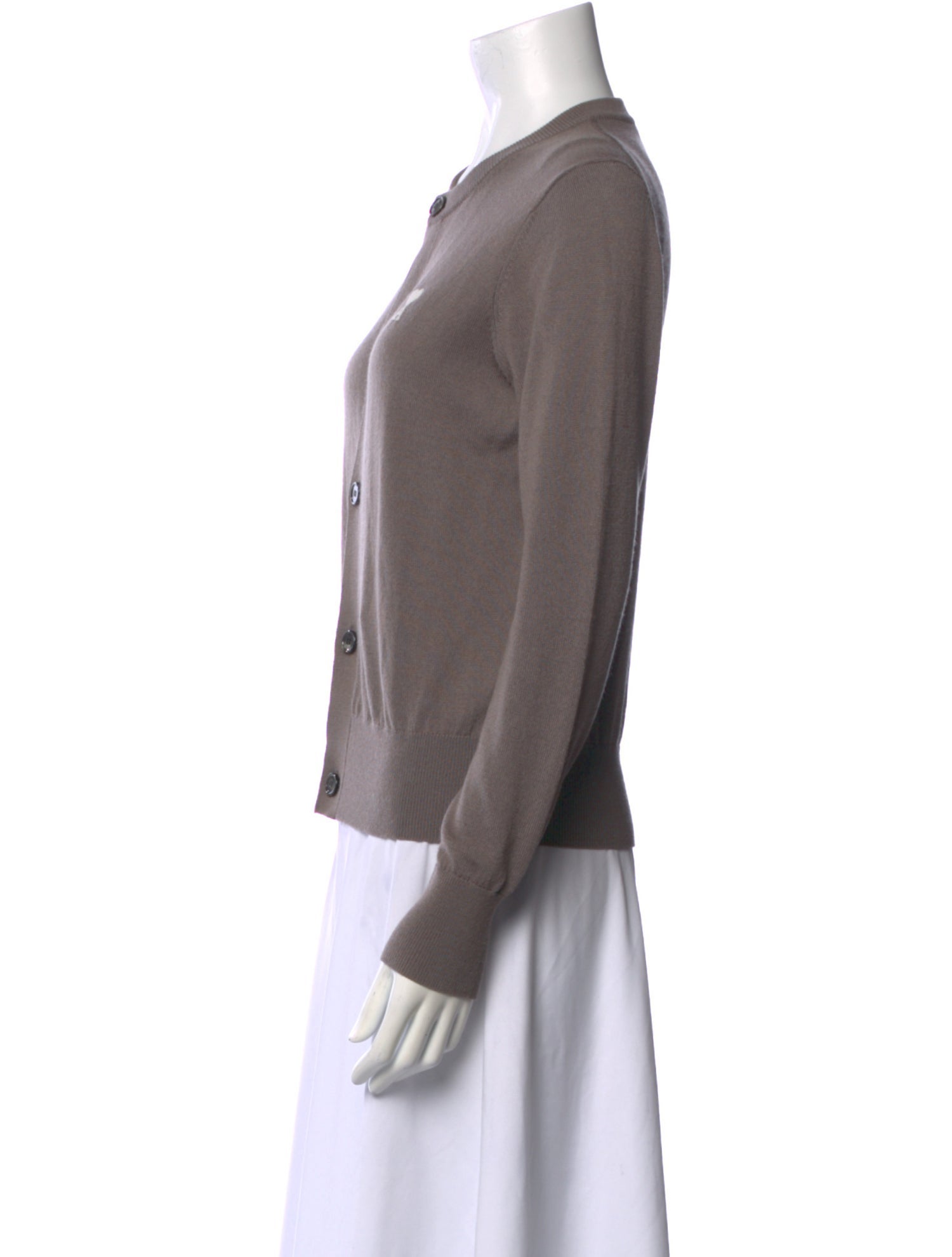 AMI Wool Crew Neck Sweater