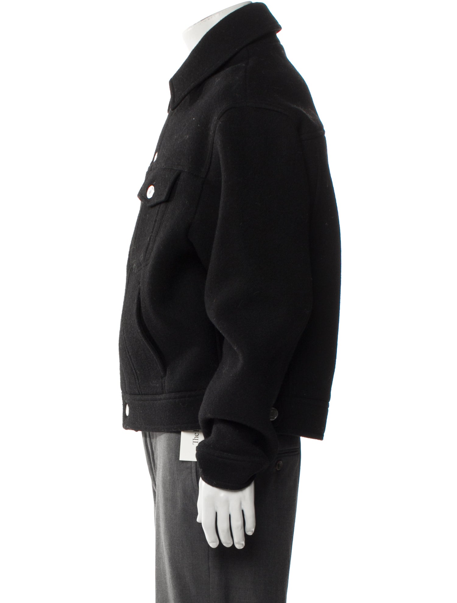 AMI Virgin Wool Trucker Jacket