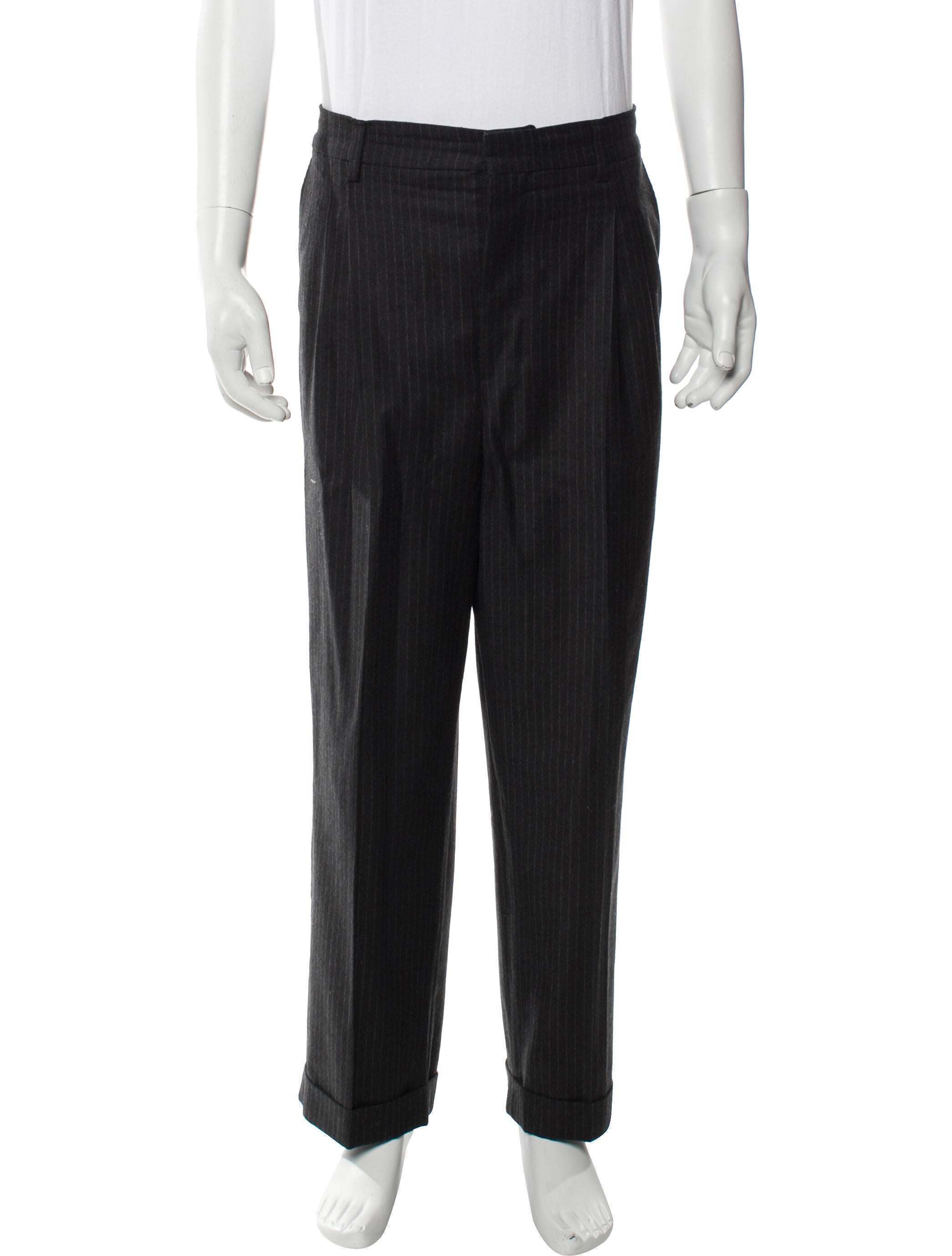 AMI Virgin Wool Dress Pants