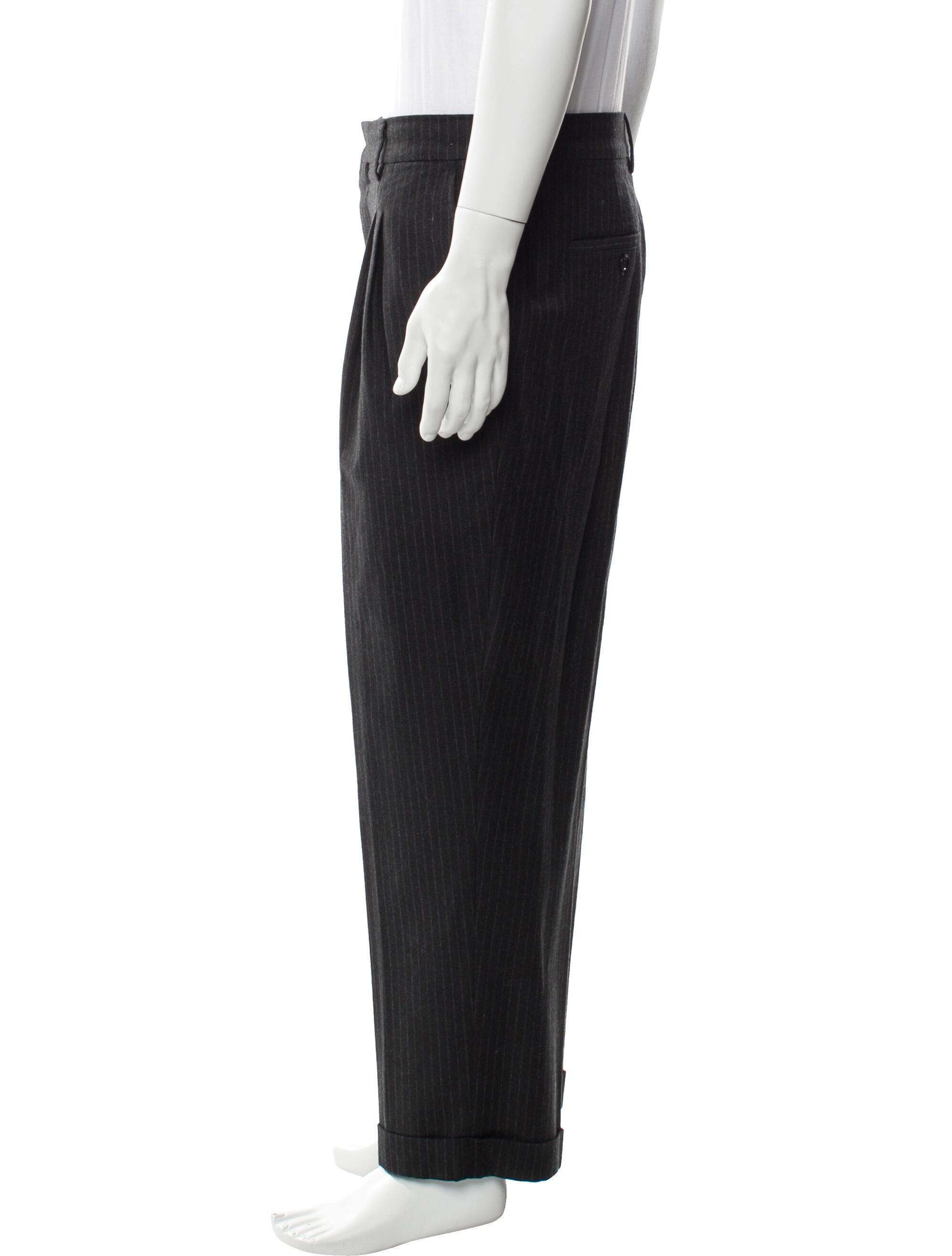 AMI Virgin Wool Dress Pants