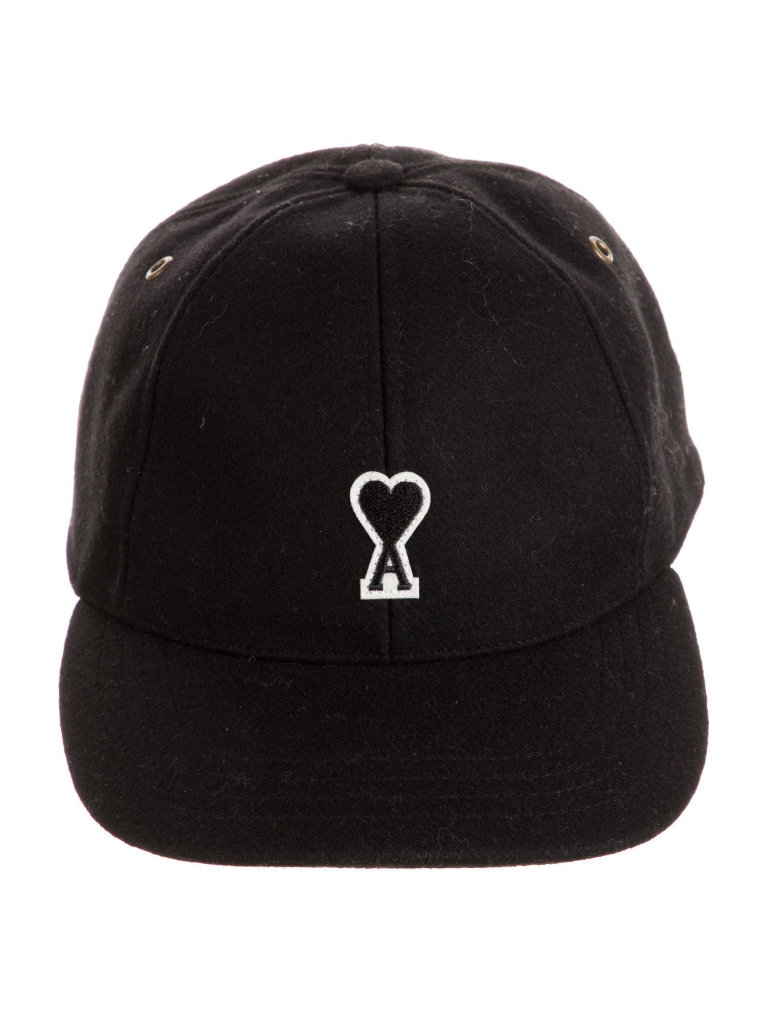 AMI Wool Embroidered Baseball Hat