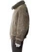 AMI Shearling Puffer Coat