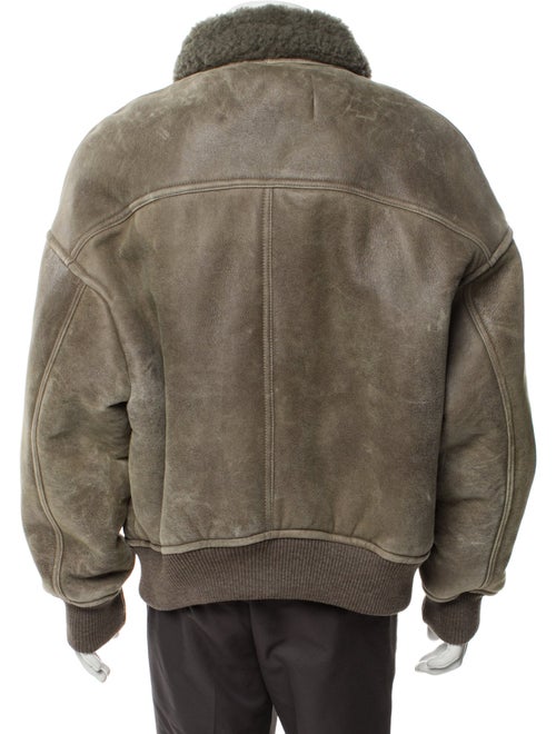 AMI Shearling Puffer Coat