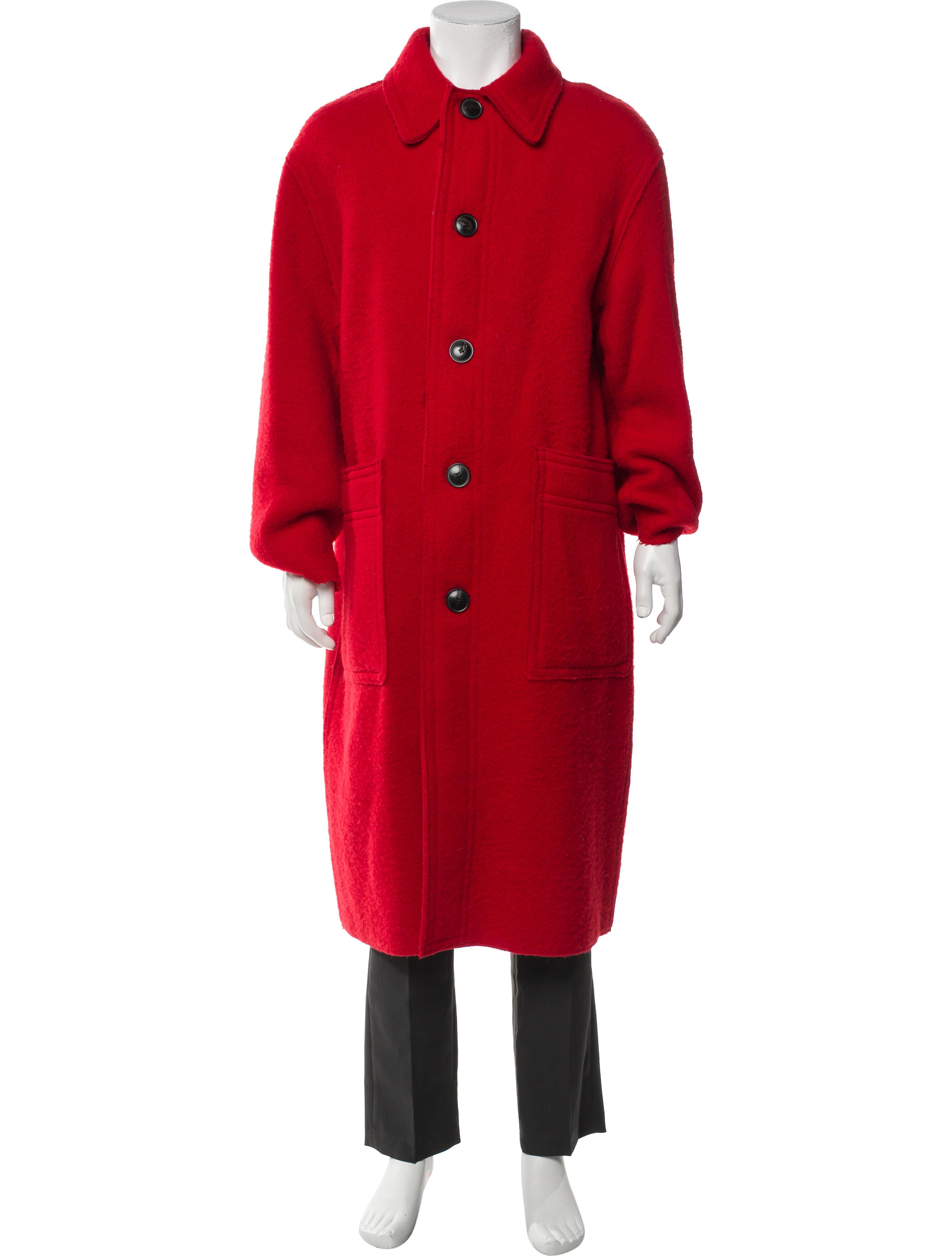 AMI Virgin Wool Overcoat w/ Tags