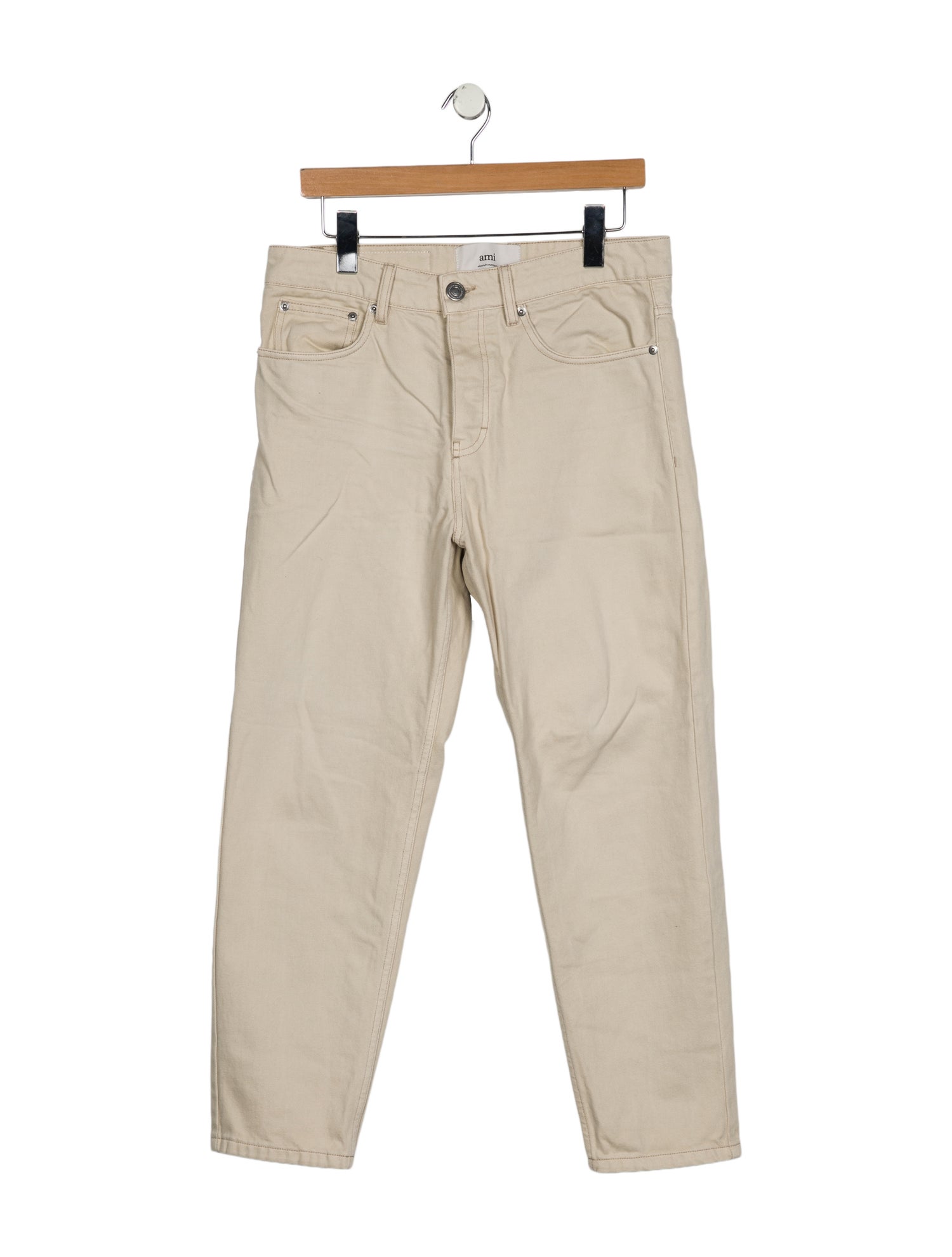 AMI Straight-Leg Jeans