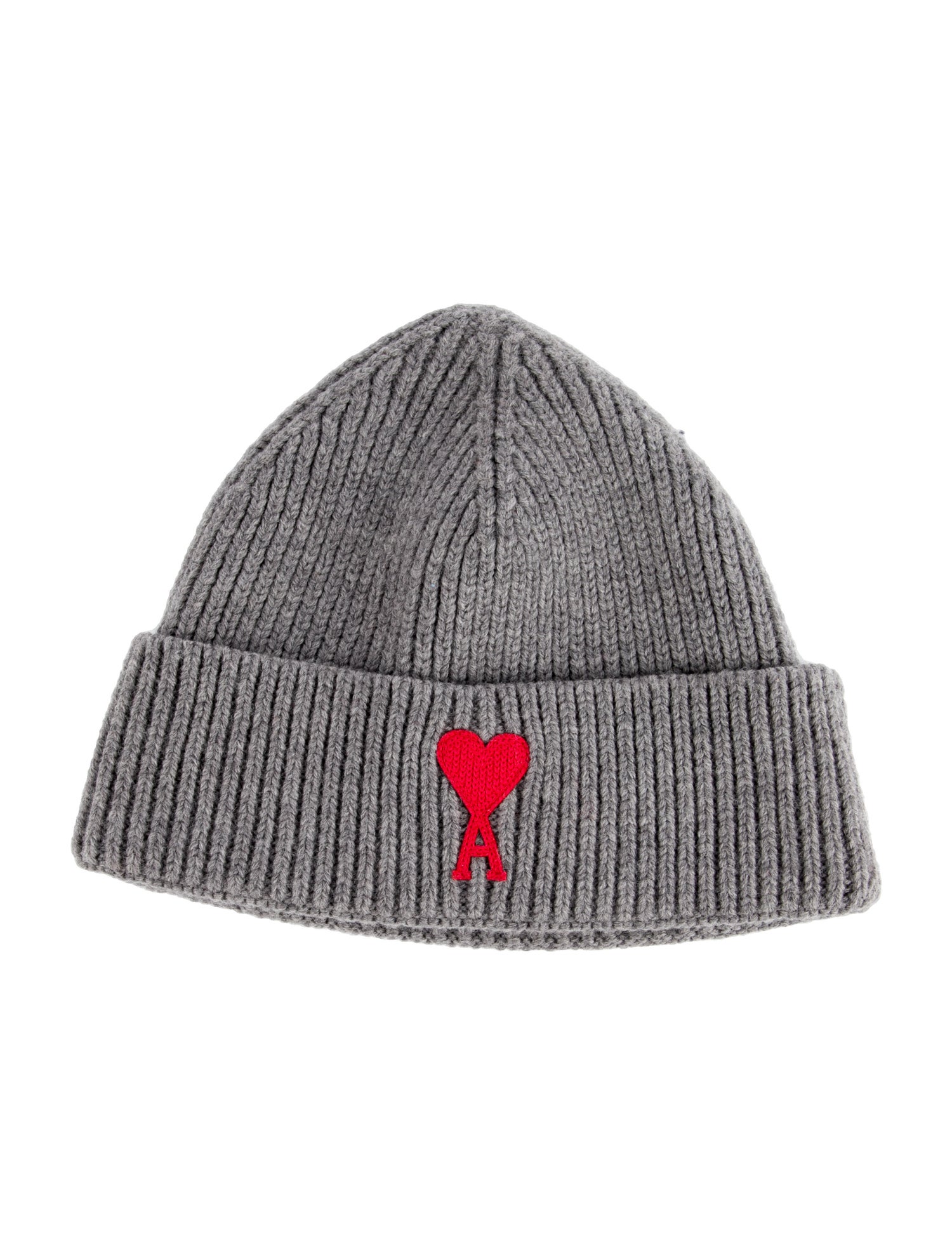 AMI Merino Wool Knit Beanie